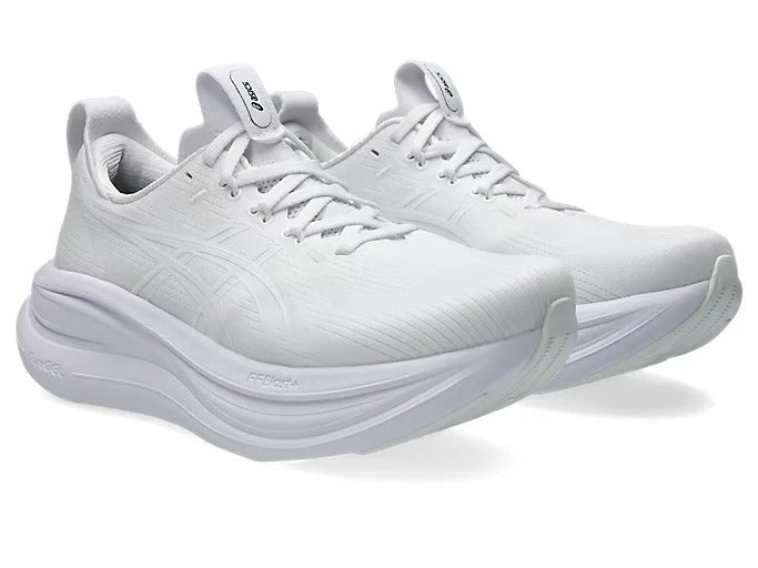 ASICS Women Gel-Nimbus 28 Wide - White / White