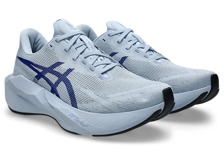 Buy ASICS Men Novablast 6 Wide - Solid Air / Prussian Blue for running in Singapore - Running Lab SG