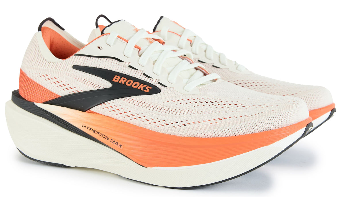 Brooks Men Hyperion Max 4 - Grey / Tigerlily / Black