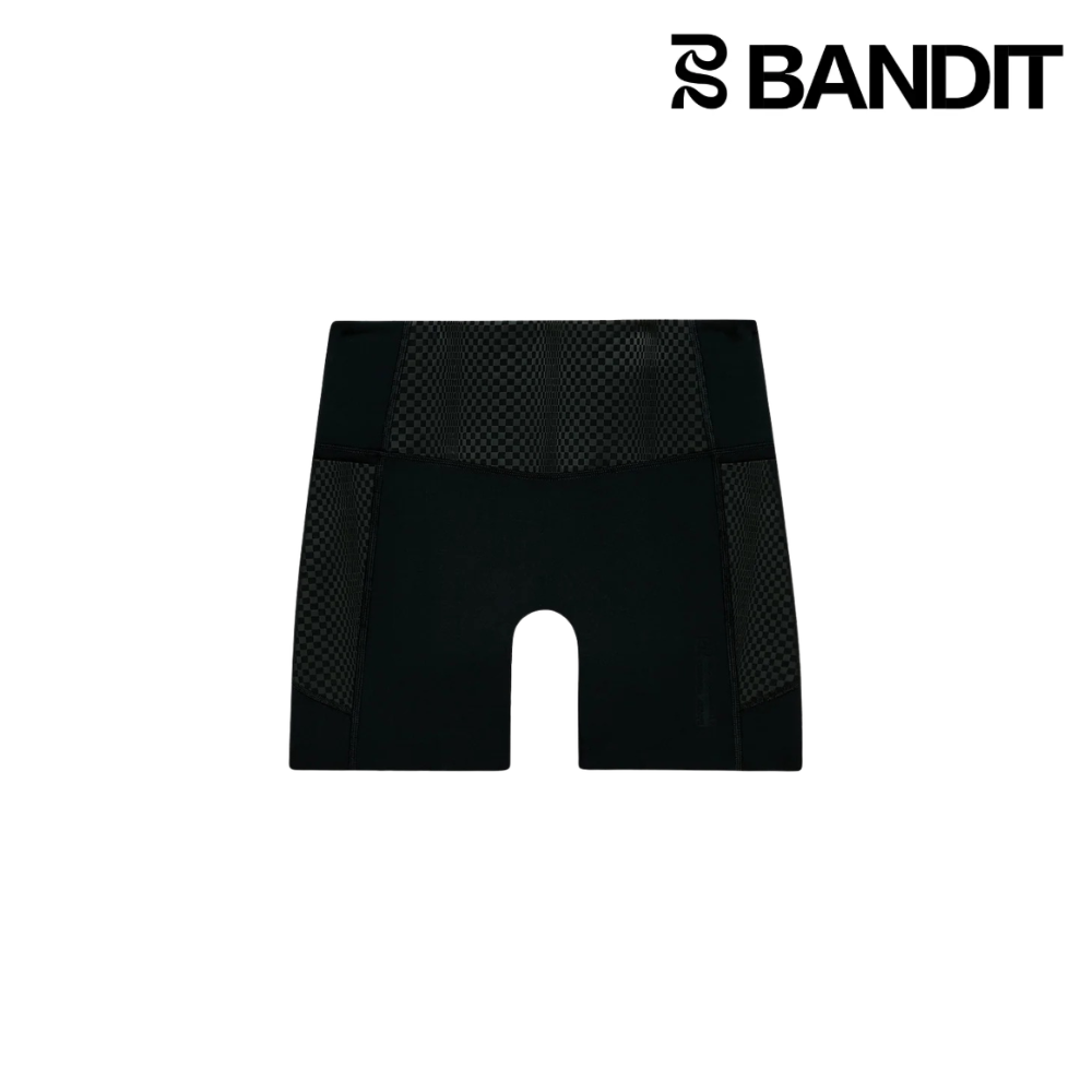 Buy Bandit Women Stamina-V Threshold 5" High Waist Compression Shorts - Black for running in Singapore - Running Lab SG
