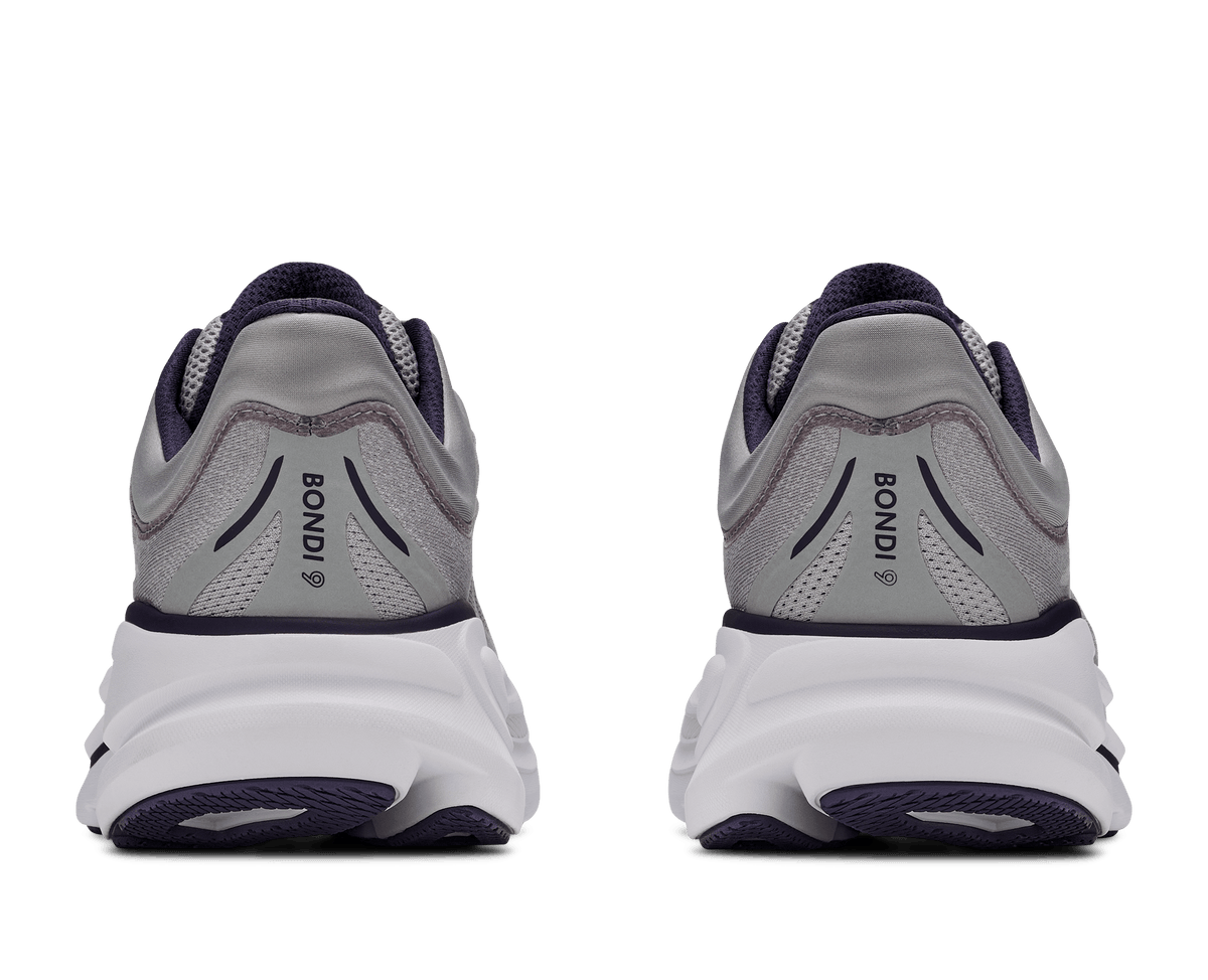 Buy HOKA Men Bondi 9 Wide - Stellar Grey / Squid Ink for running in Singapore - Running Lab SG