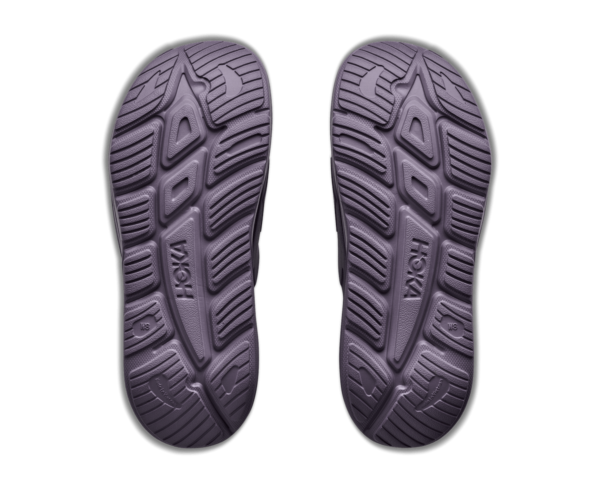 Buy HOKA Unisex Ora Athletic Slide - Squid Ink / Purple Fog for running in Singapore - Running Lab SG