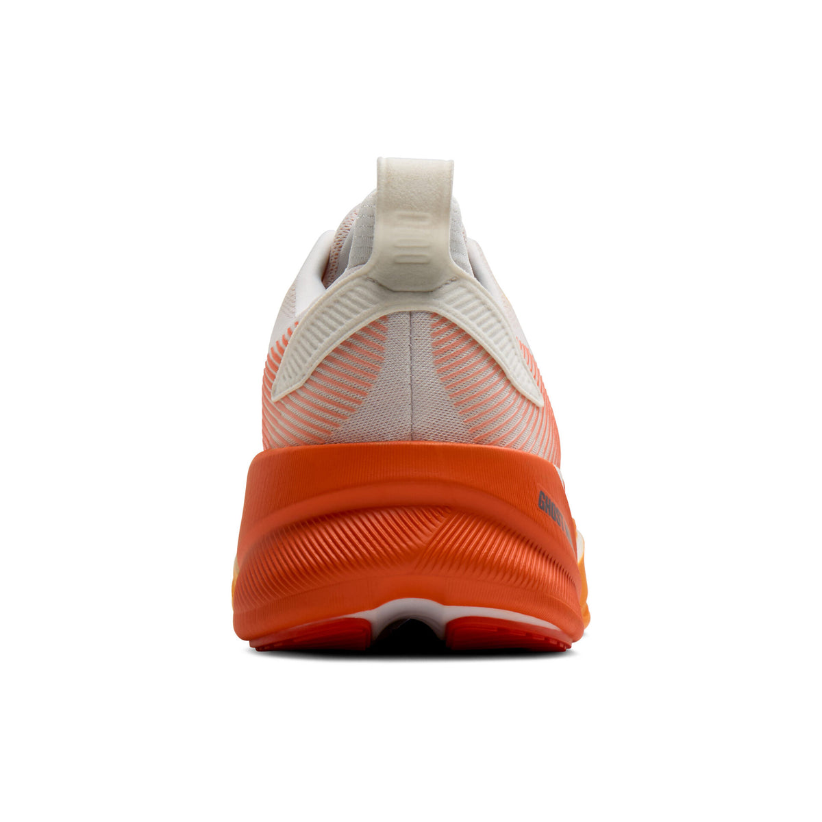Buy Brooks Men Ghost Max 4 Wide - White / Orange / Red for running in Singapore - Running Lab SG