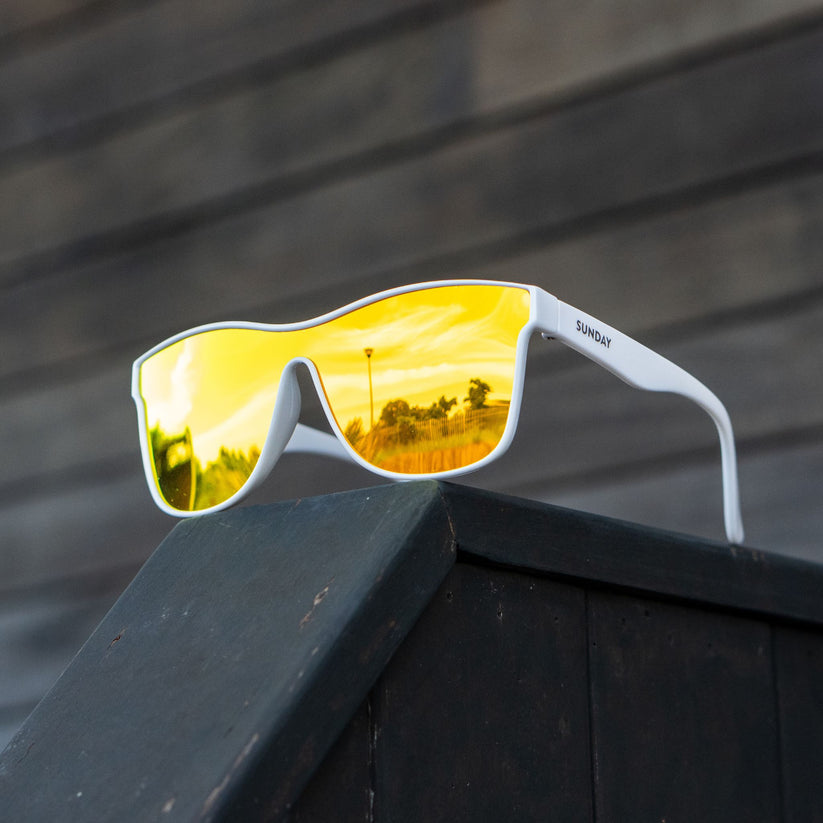 Sunday Shades Flare Series Sunglasses - Golden Dreams