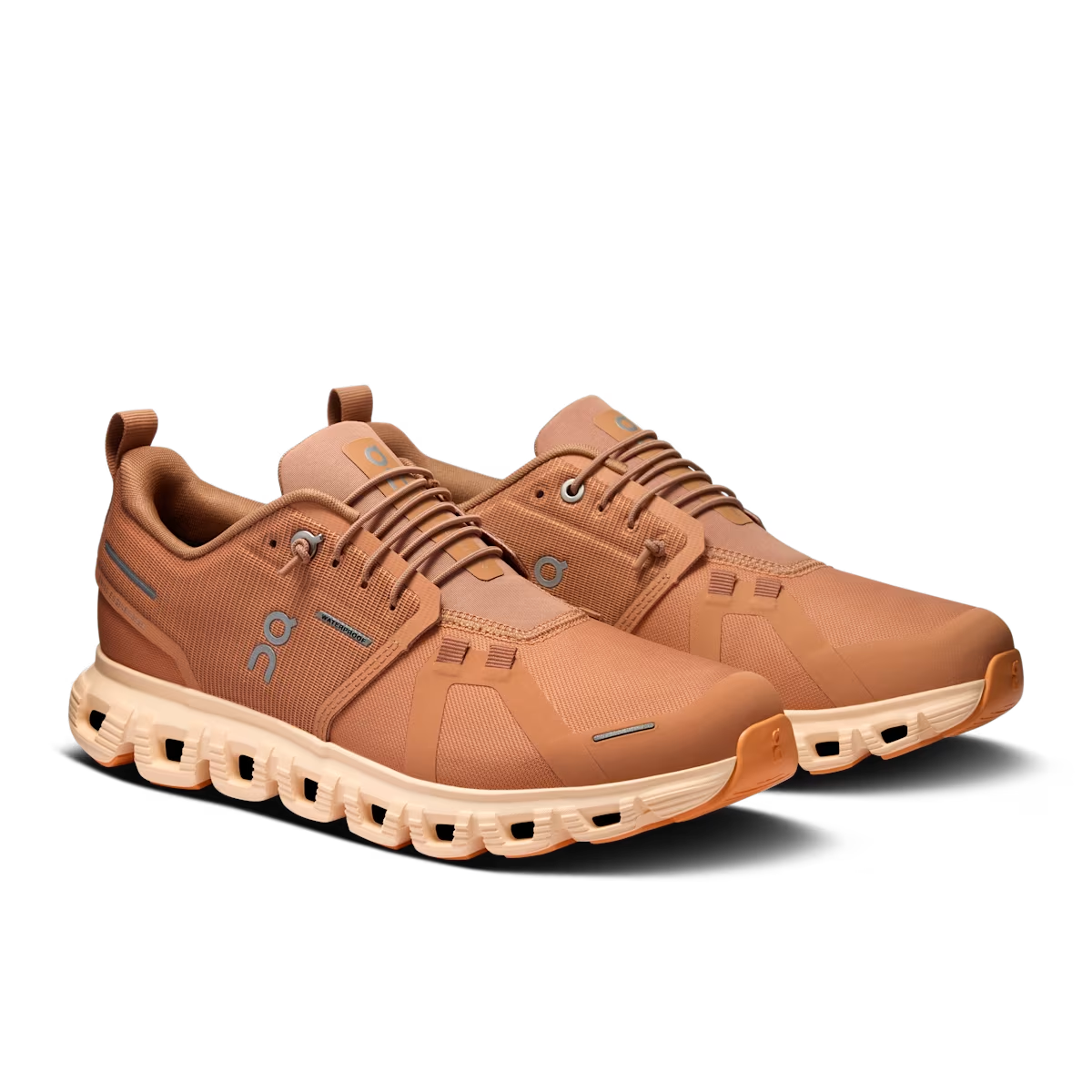 Buy On Women Cloud 6 Waterproof - Sandstone / Blonde for running in Singapore - Running Lab SG