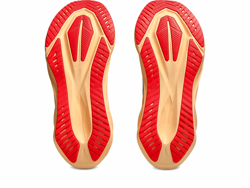 ASICS Men Novablast 5 Wide - Midnight / Orange Glow