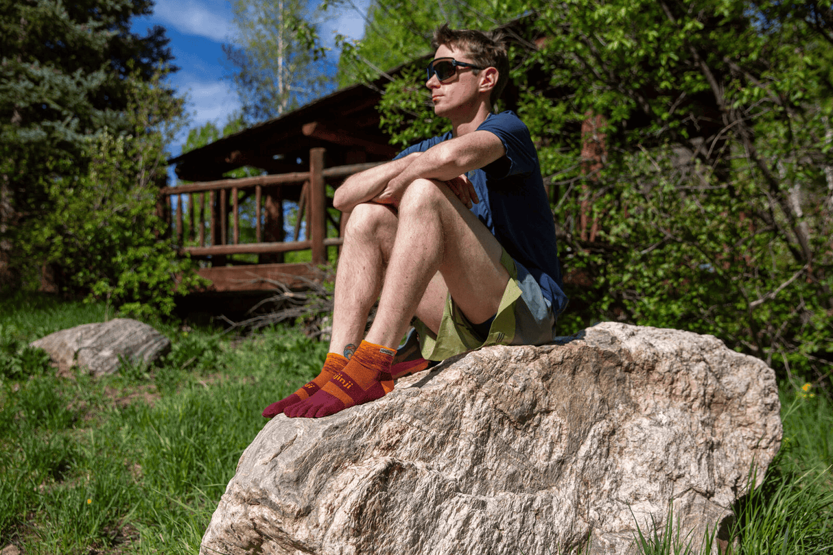 Injinji Trail Midweight Mini-Crew Coolmax - Solar