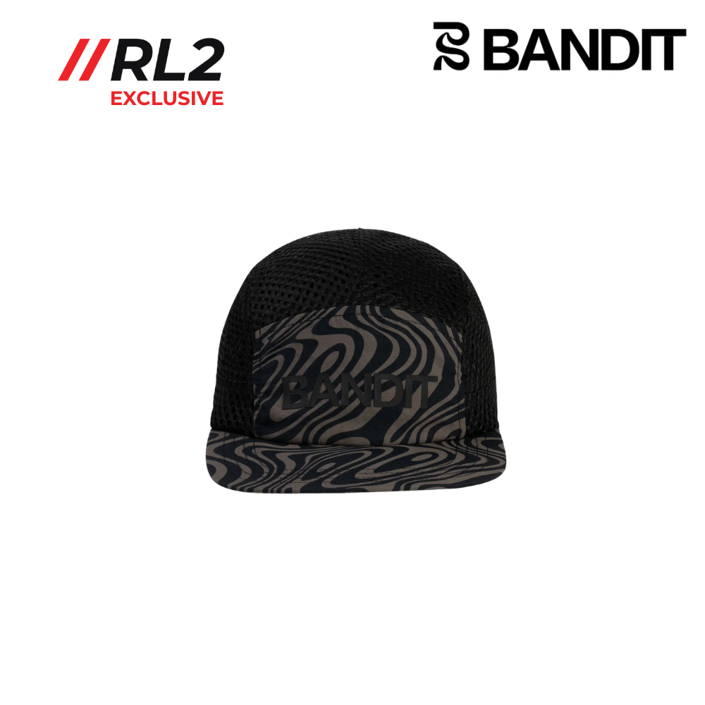 Buy Bandit Unisex Mesh Run Hat - Cocoa / Black for running in Singapore - Running Lab SG