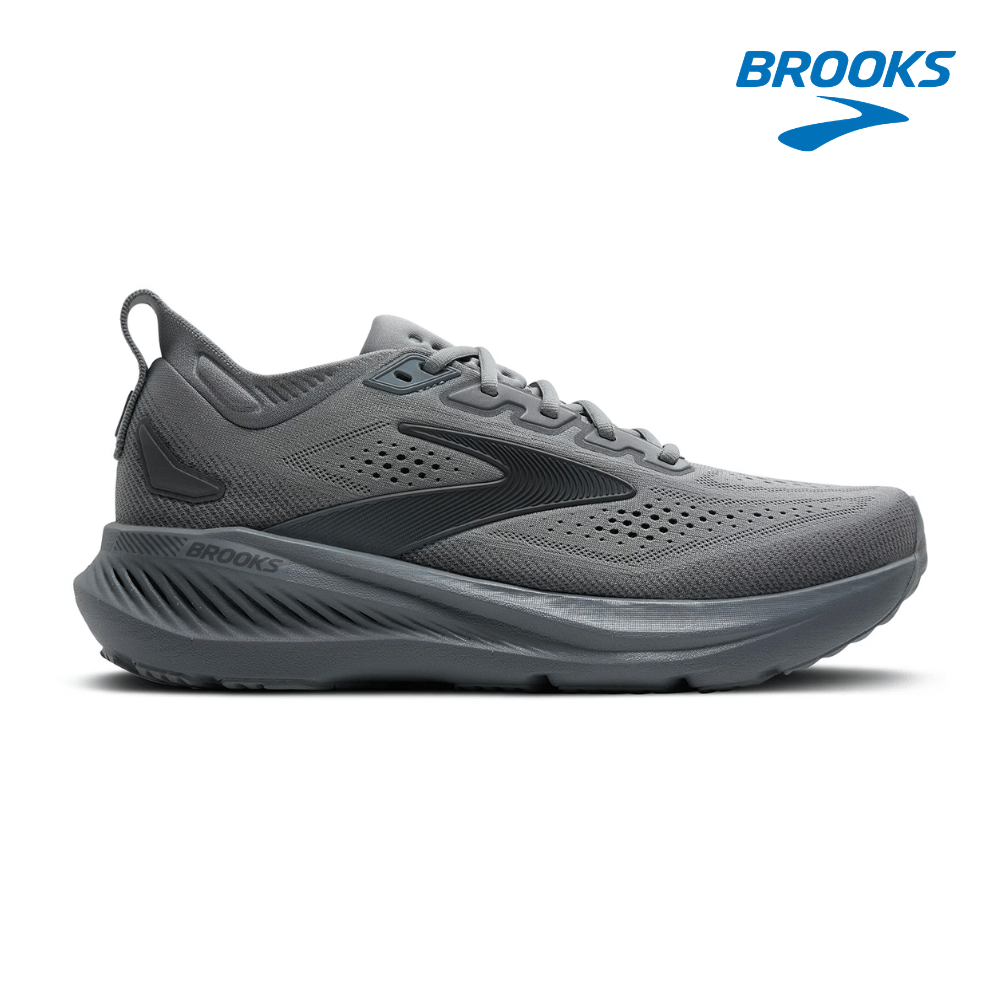 Buy Brooks Men Glycerin GTS 23 Wide - Grey / Blackened Pearl / Black for running in Singapore - Running Lab SG