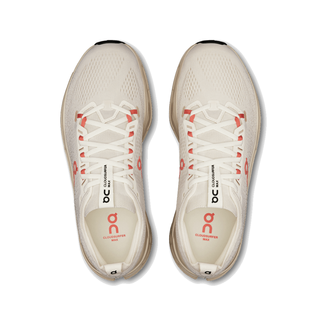 On Women Cloudsurfer Max - Ivory / Salmon