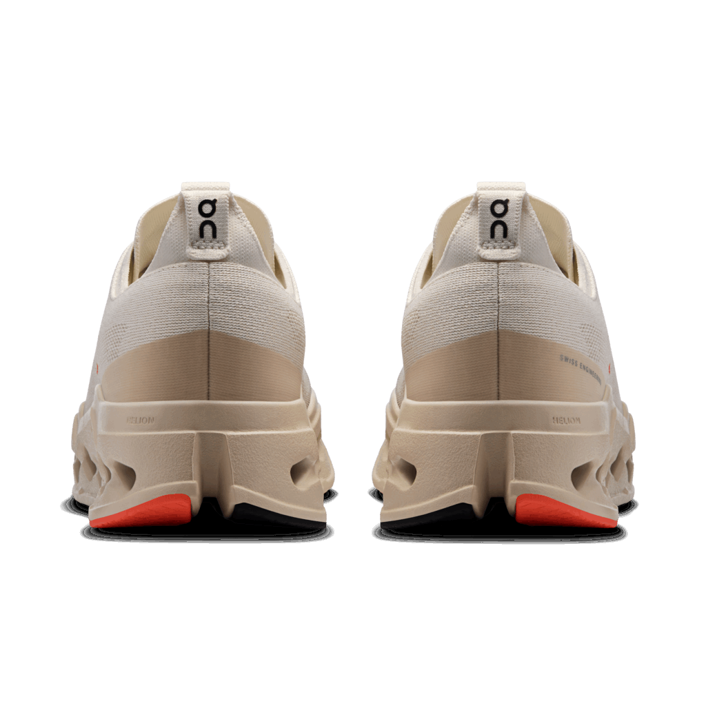 On Women Cloudsurfer Max - Ivory / Salmon