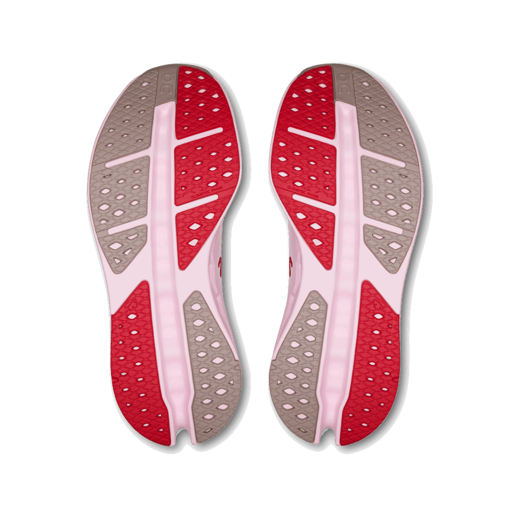 Buy On Women Cloudsurfer Max - Ivory / Peony for running in Singapore - Running Lab SG