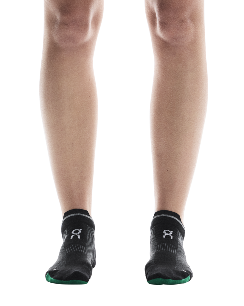 On Unisex Elite Run Sock Low - Black / Magnet