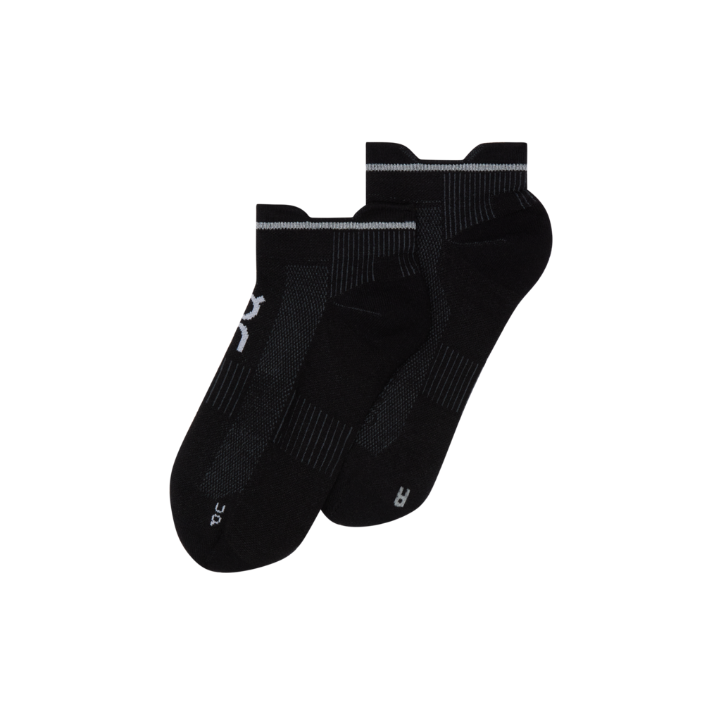 On Unisex Elite Run Sock Low - Black / Magnet