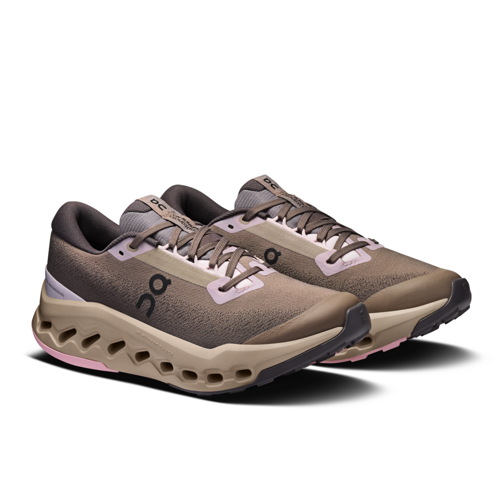 On Women Cloudsurfer Trail 2 Waterproof - Cinder / Desert