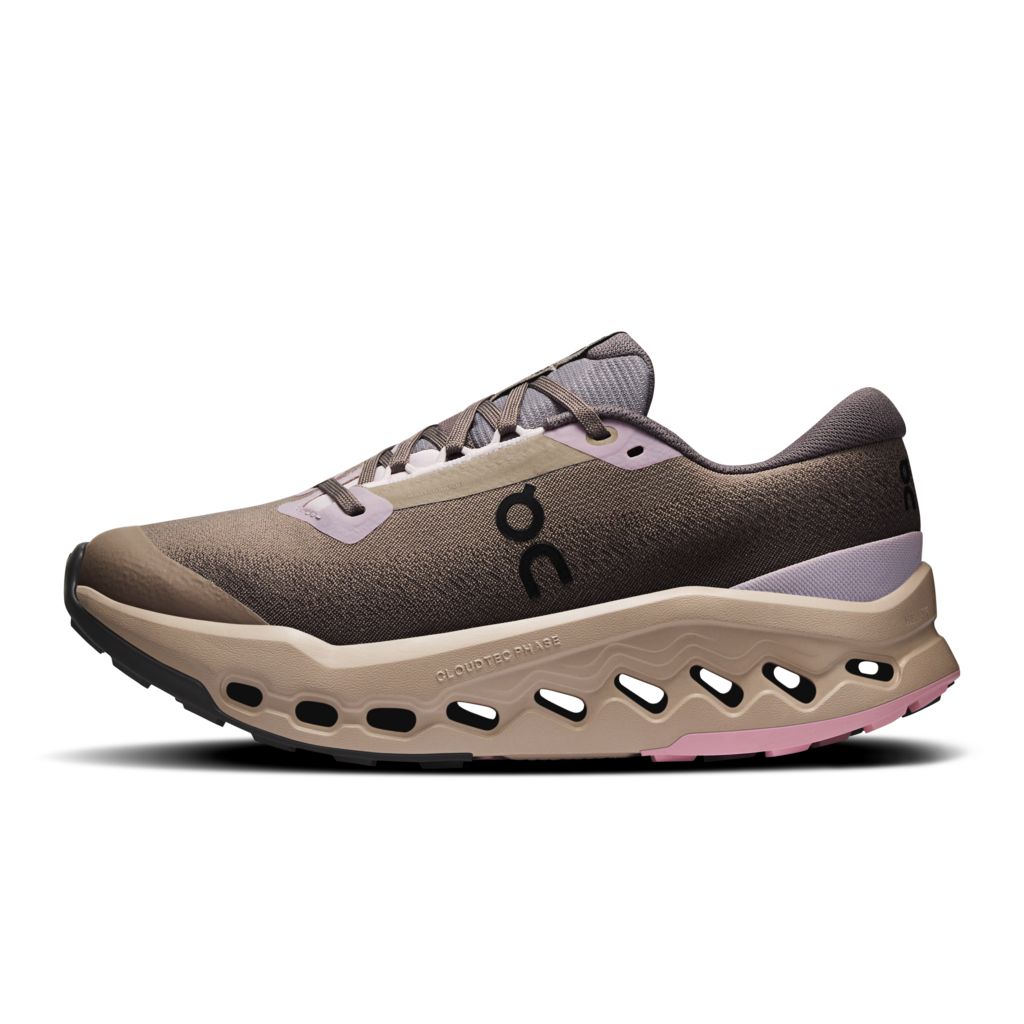 On Women Cloudsurfer Trail 2 Waterproof - Cinder / Desert