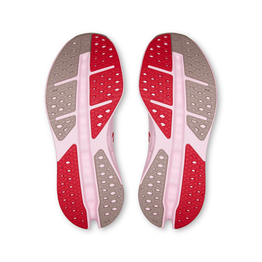 Buy On Women Cloudsurfer Max - Ivory / Peony for running in Singapore - Running Lab SG