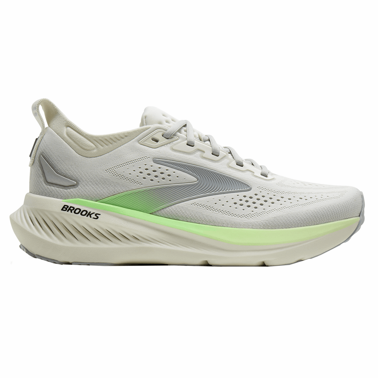 Buy Brooks Men Glycerin 23 Wide - Grey / Green / Black for running in Singapore - Running Lab SG