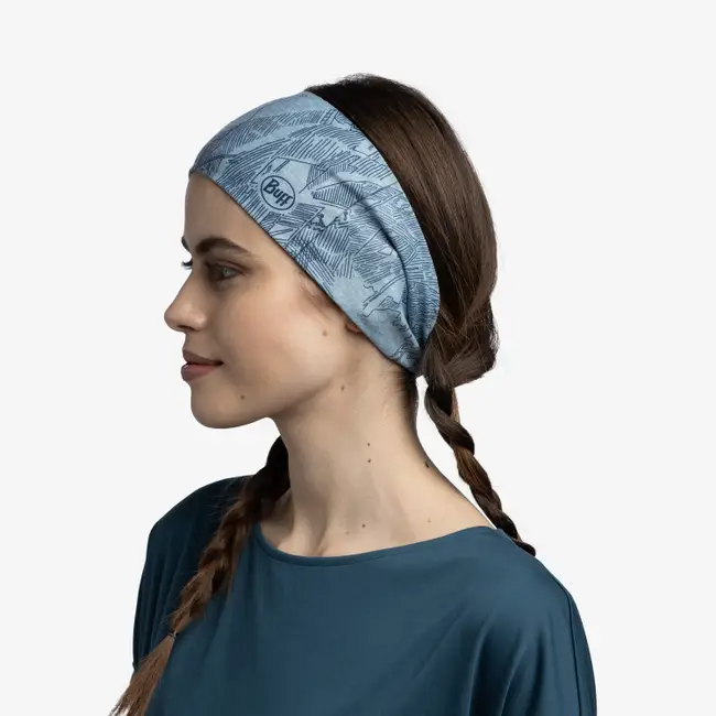 Buy BUFF® CoolNet UV Wide Headband - Laven Mist for running in Singapore - Running Lab SG