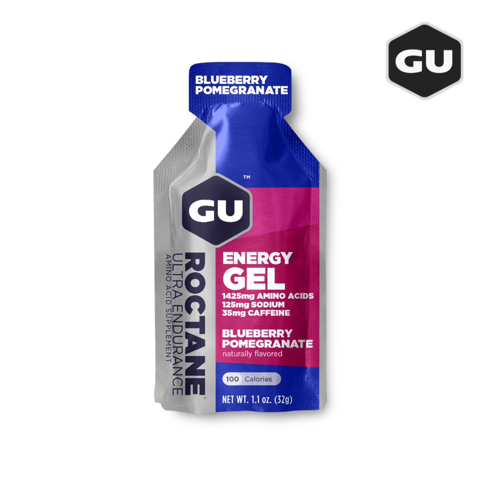 (6 Packs) GU Roctane Gel - Blueberry Pomegranate - Expiry Date: Aug 2026