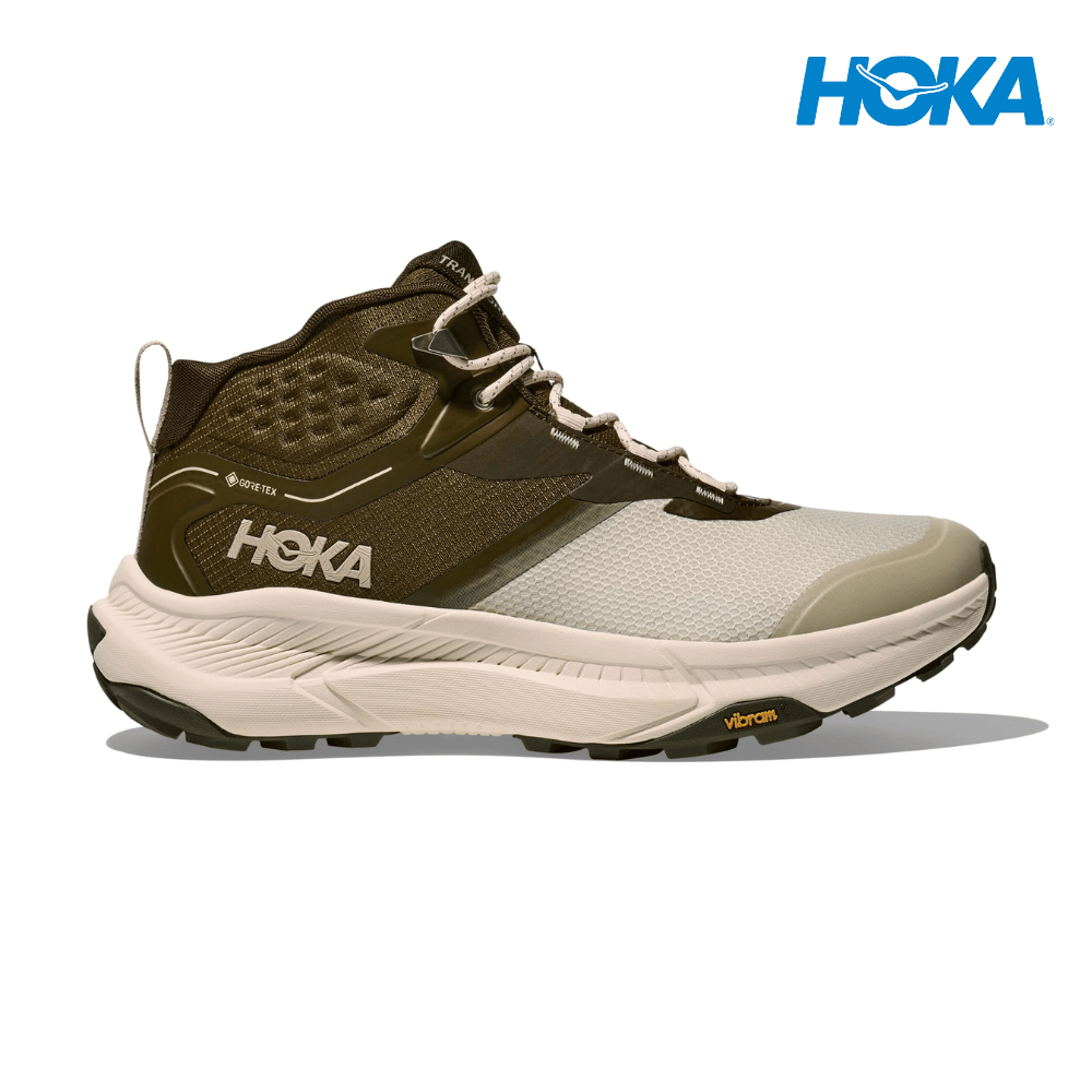 Buy HOKA Men Transport Hike GTX - Light Roast / Eggshell for running in Singapore - Running Lab SG