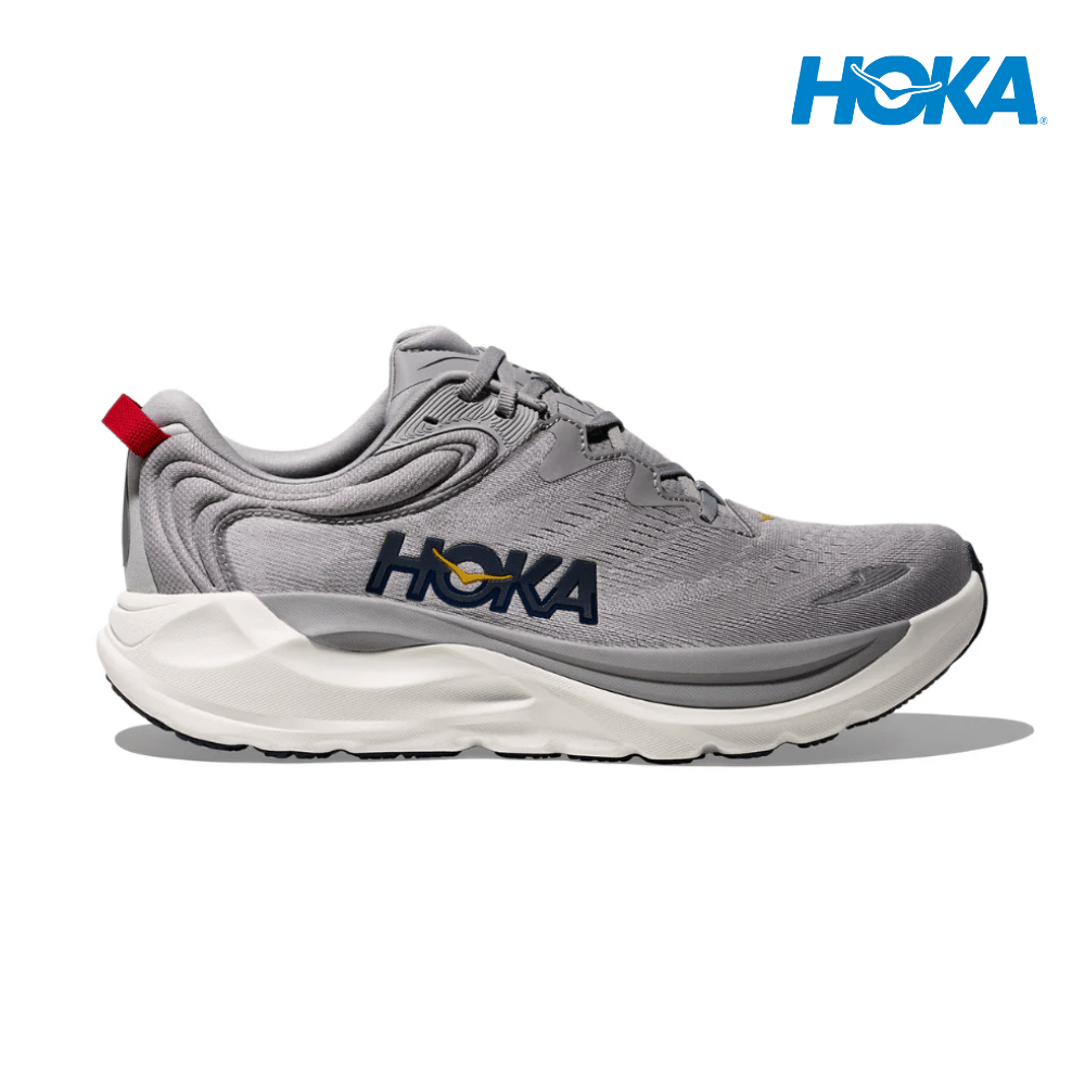 Buy HOKA Men Gaviota 6 Wide - Stellar Grey / Stardust for running in Singapore - Running Lab SG