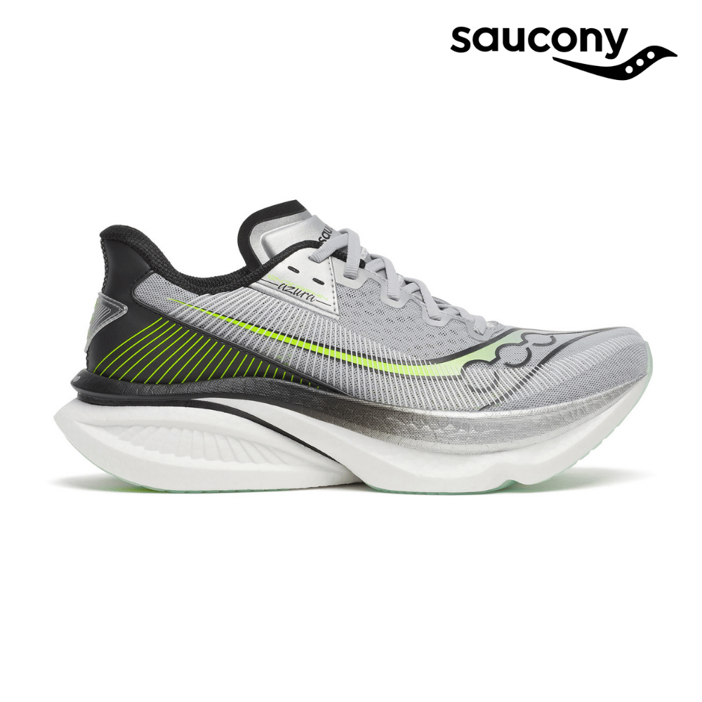 Buy Saucony Men Endorphin Azura - Silver / Black for running in Singapore - Running Lab SG