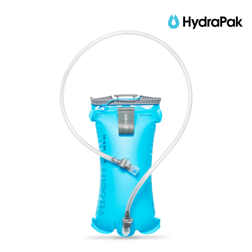 HydraPak Velocity 2L | Poche à Eau / Réservoir Pour Randonnée | Malibu (Bleu)