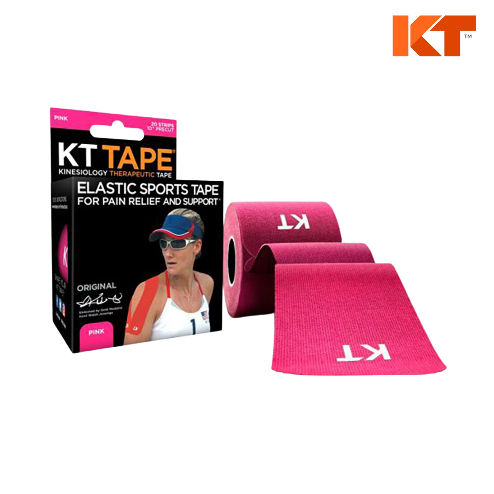 Buy KT Tape Cotton 20 Strip - Pink for running in Singapore - Running Lab SG