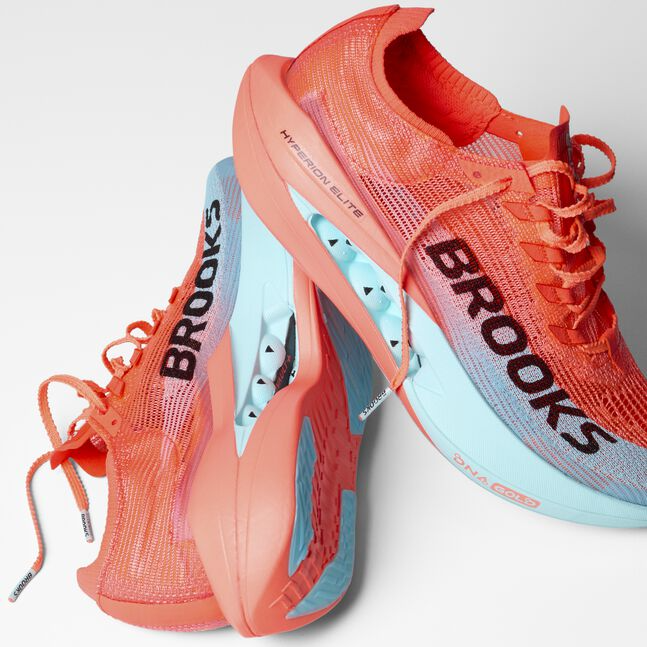 Brooks Unisex Hyperion Elite 5 - Pink Clay / Atomizer Blue