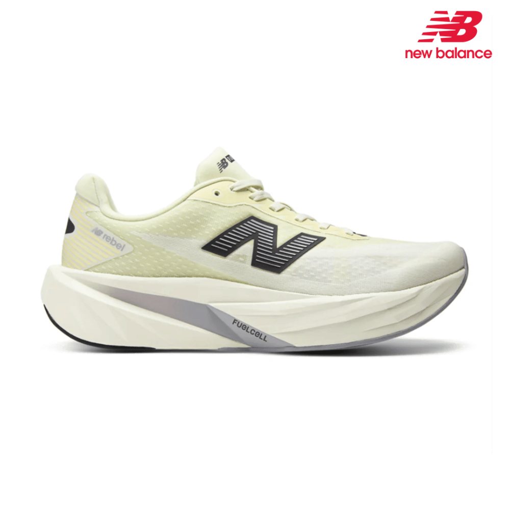 Buy New Balance Men FuelCell Rebel V5 - Pistachio Butter / Digital Mist for running in Singapore - Running Lab SG