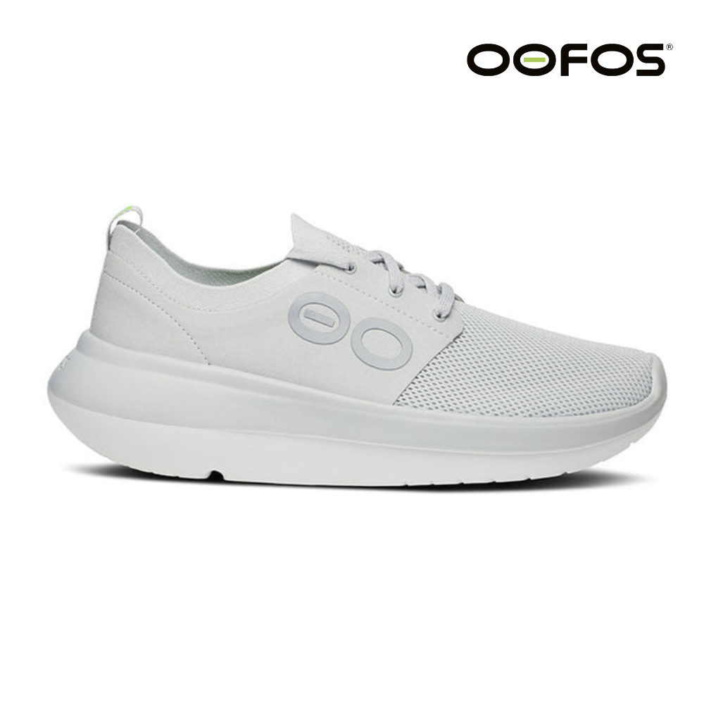 Buy OOFOS Men OOmy Stride - White / Glacier for running in Singapore - Running Lab SG