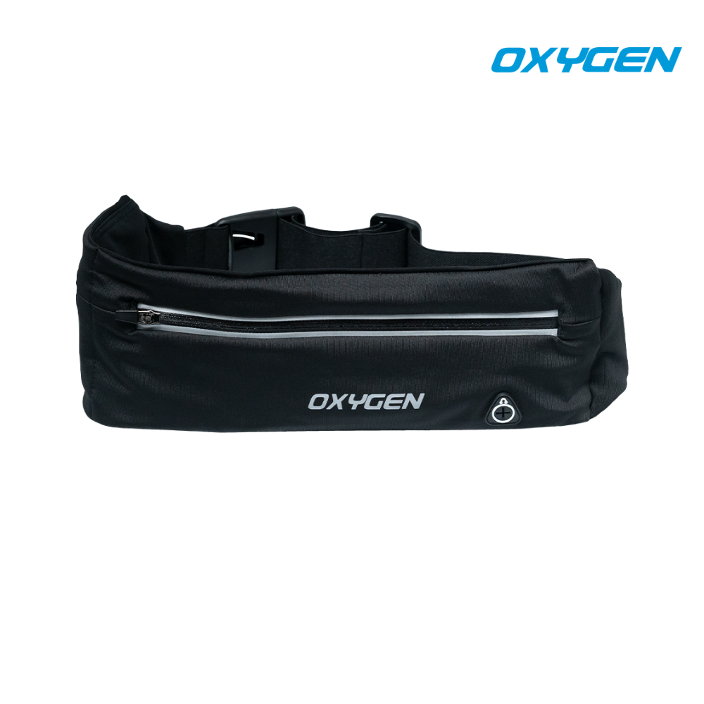 Oxygen Double Pocket Waist Belt - Black