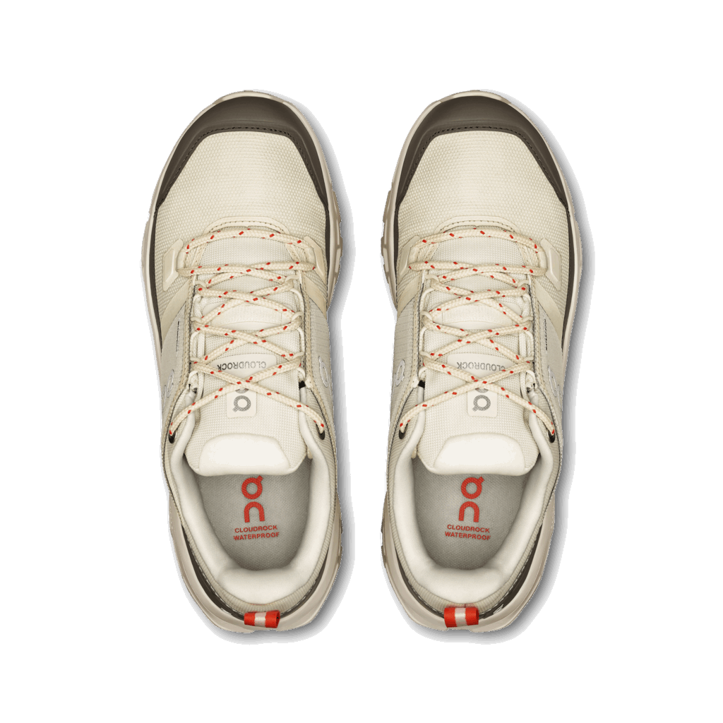 On Women Cloudrock Low Waterproof - Ivory / Ivory
