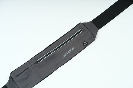 Oxygen Double Pocket Waist Belt - Grey
