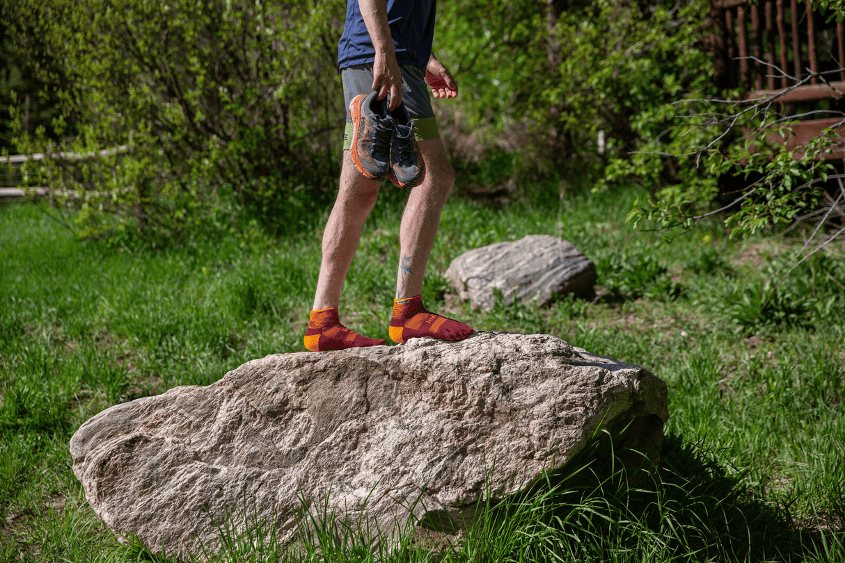 Injinji Trail Midweight Mini-Crew Coolmax - Solar