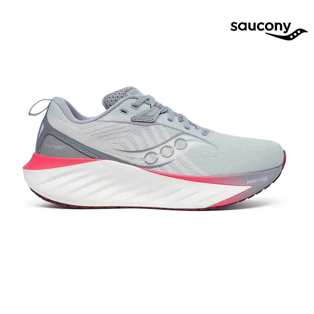Saucony Women Triumph 22 Wide - Cloud / Cayenne