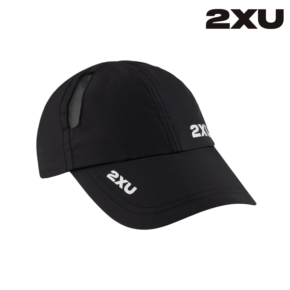 2XU Unisex Run Cap - Black / Black