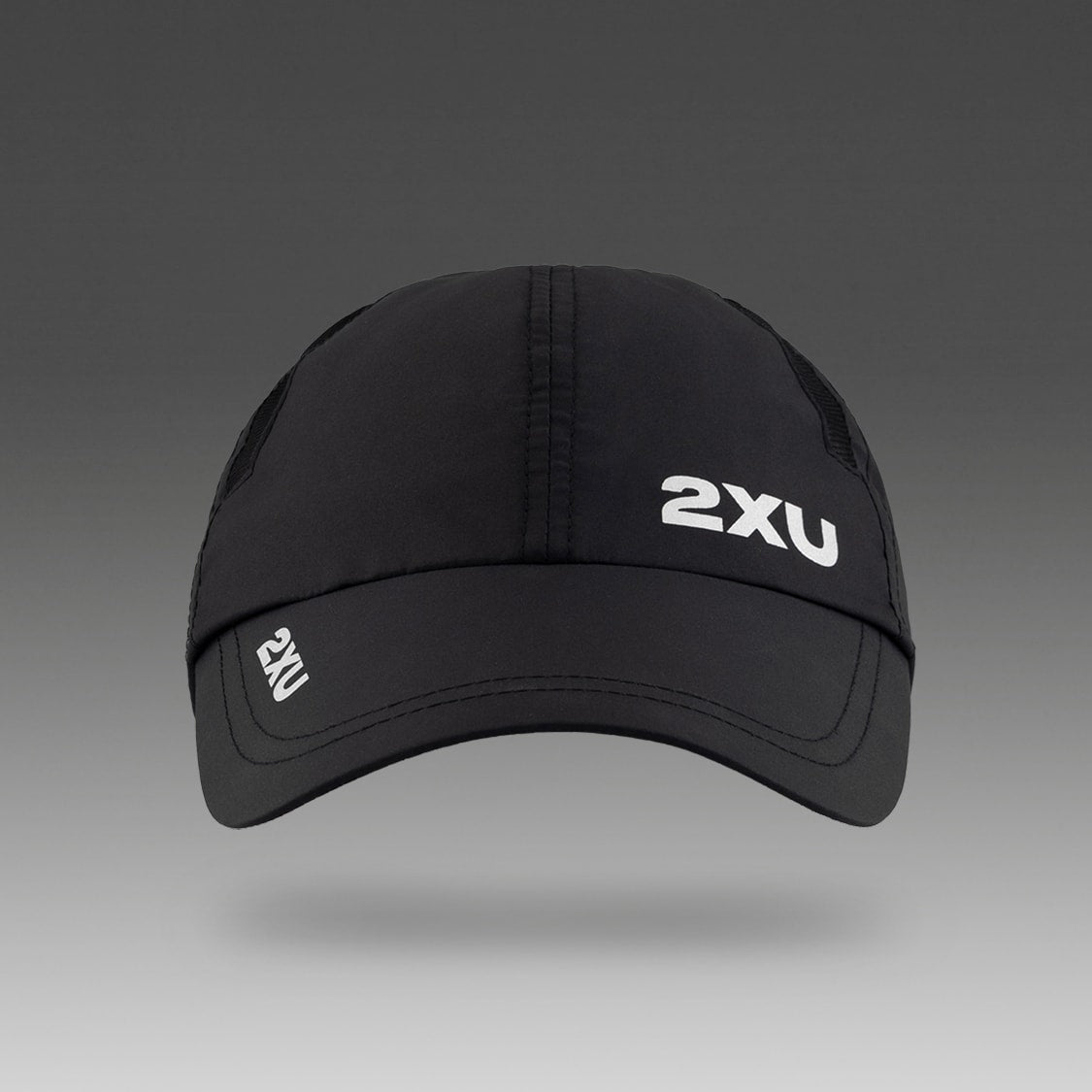 2XU Unisex Run Cap - Black / Black