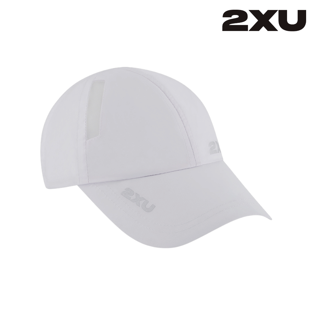2XU Unisex Run Cap - White / White