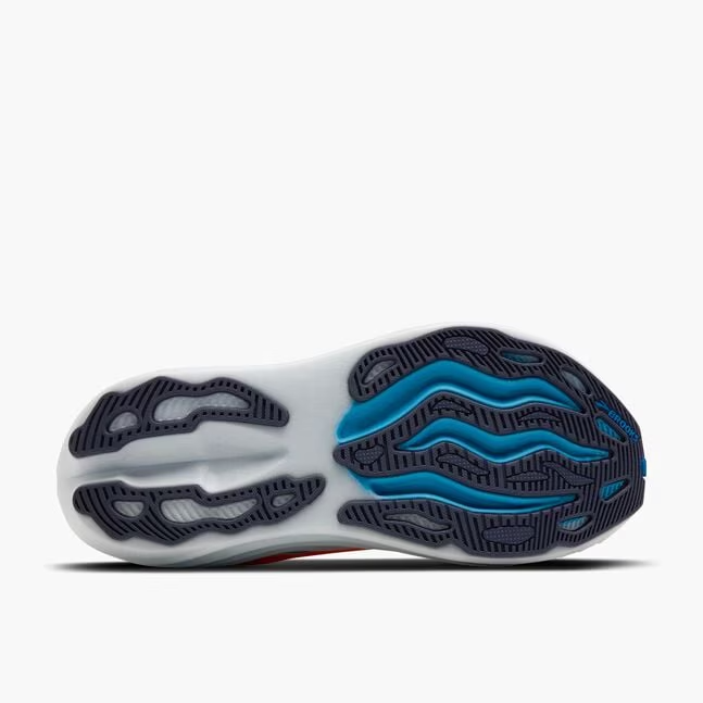 Brooks Men Glycerin Max - Blazing Orange / Blue / White