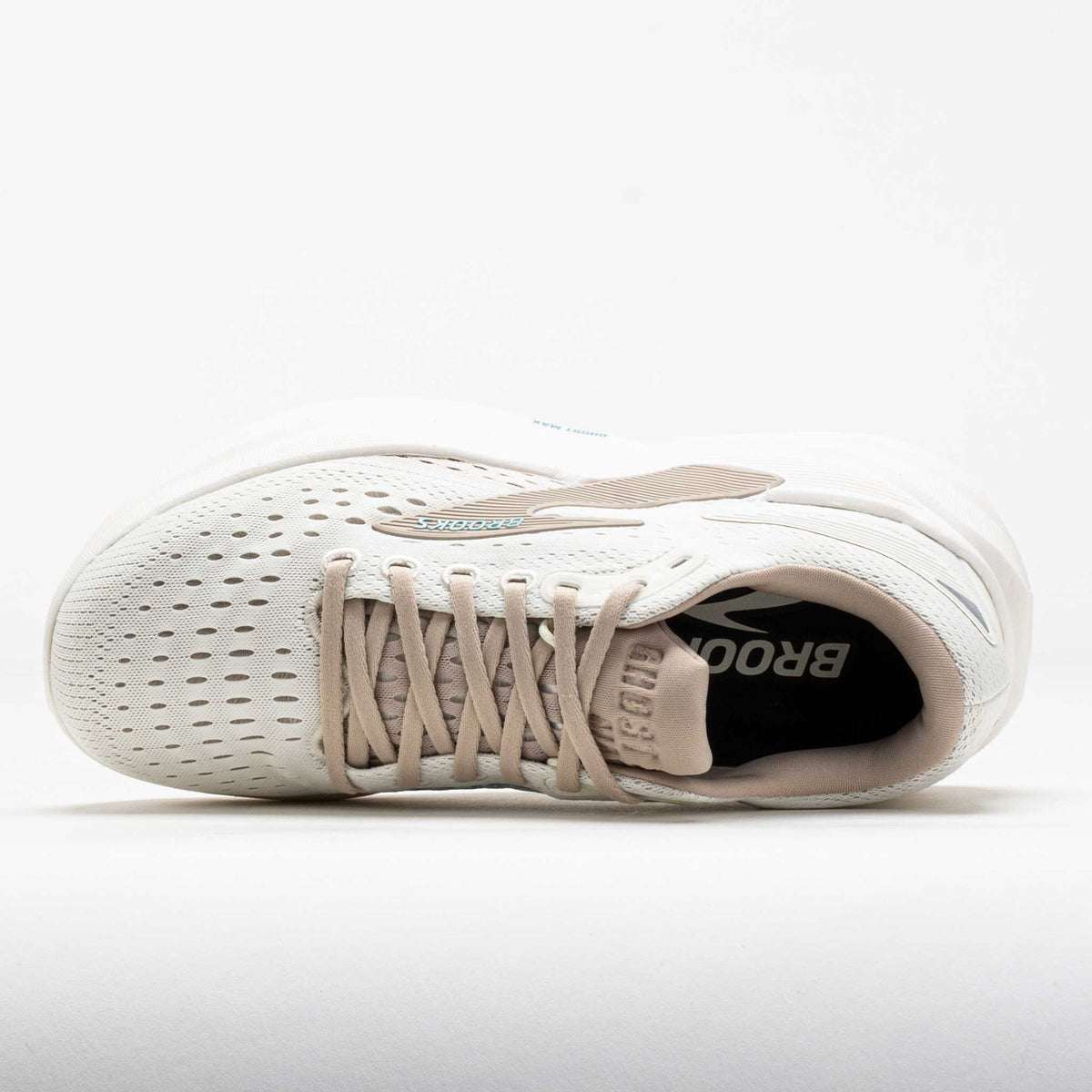 Buy Brooks Women Ghost Max 3 Wide - Coconut / Chateau Grey / Blue for running in Singapore - Running Lab SG