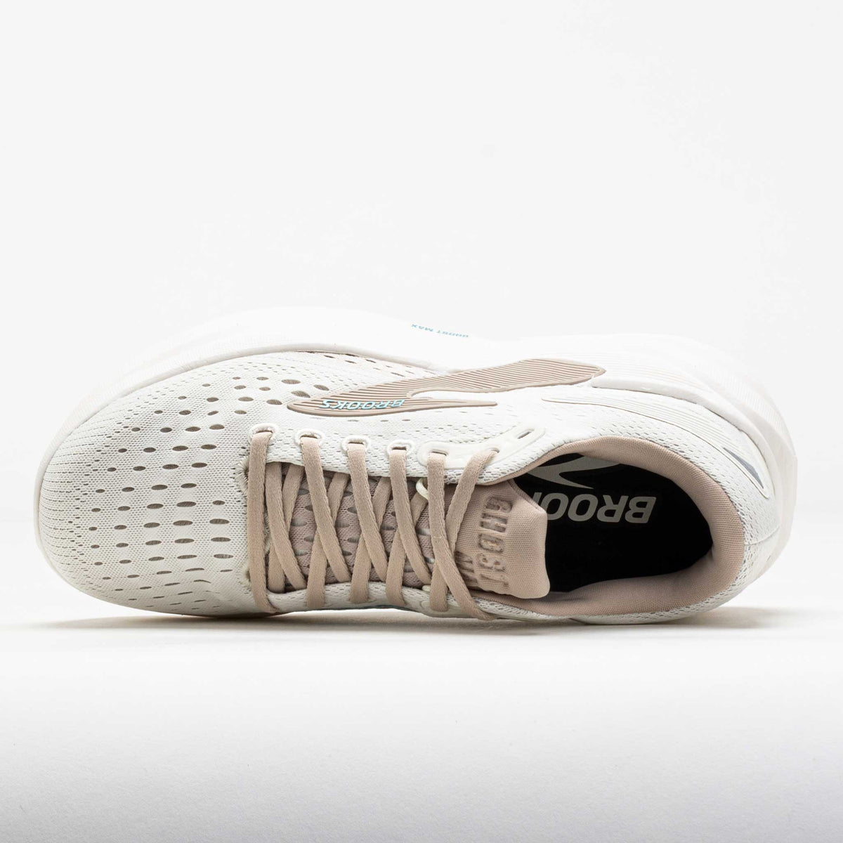 Buy Brooks Women Ghost Max 3 Wide - Coconut / Chateau Grey / Blue for running in Singapore - Running Lab SG