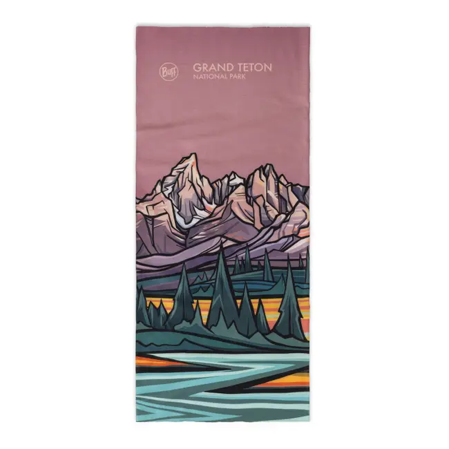 Buy BUFF® CoolNet UV Neckwear - Grand Teton National Park for running in Singapore - Running Lab SG