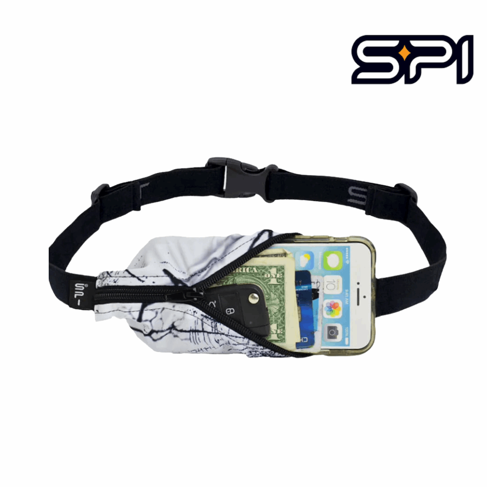 Buy SPIbelt Large Pocket - Glacier / Black Zipper for running in Singapore - Running Lab SG