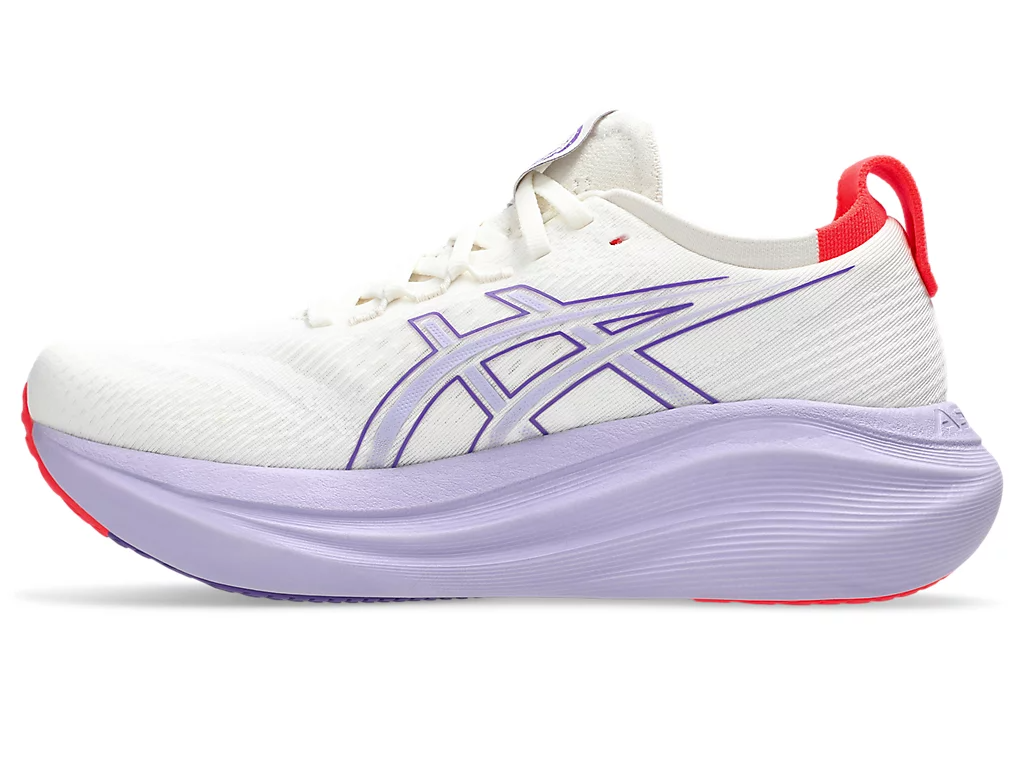 ASICS Women Gel-Nimbus 27 Tokyo - Cream / Edo Purple