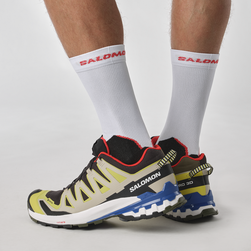 Salomon Men XA Pro 3D V9 GTX - Black / Buttercap / Lapis Blue