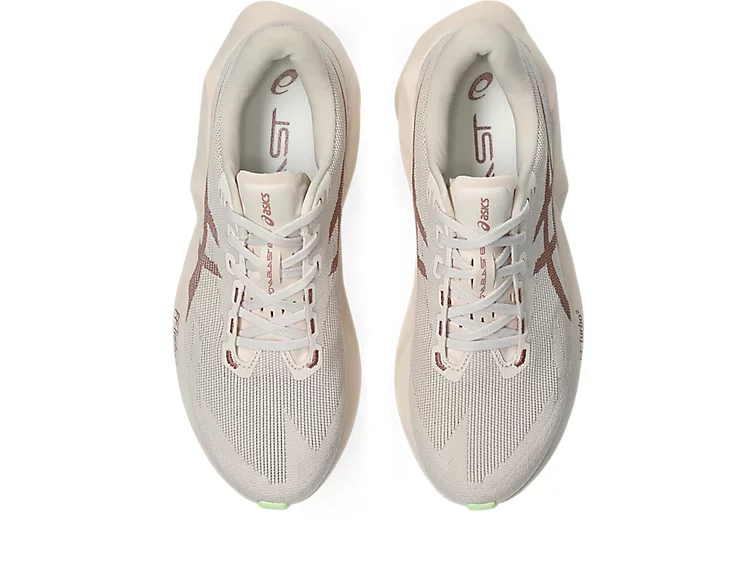 ASICS Women Novablast 6 - Rose Dust / Illuminate Yellow