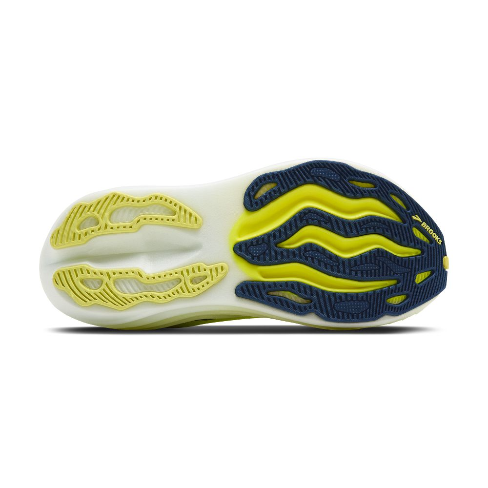 Brooks Men Glycerin Max - Lime / Navy Peony / White