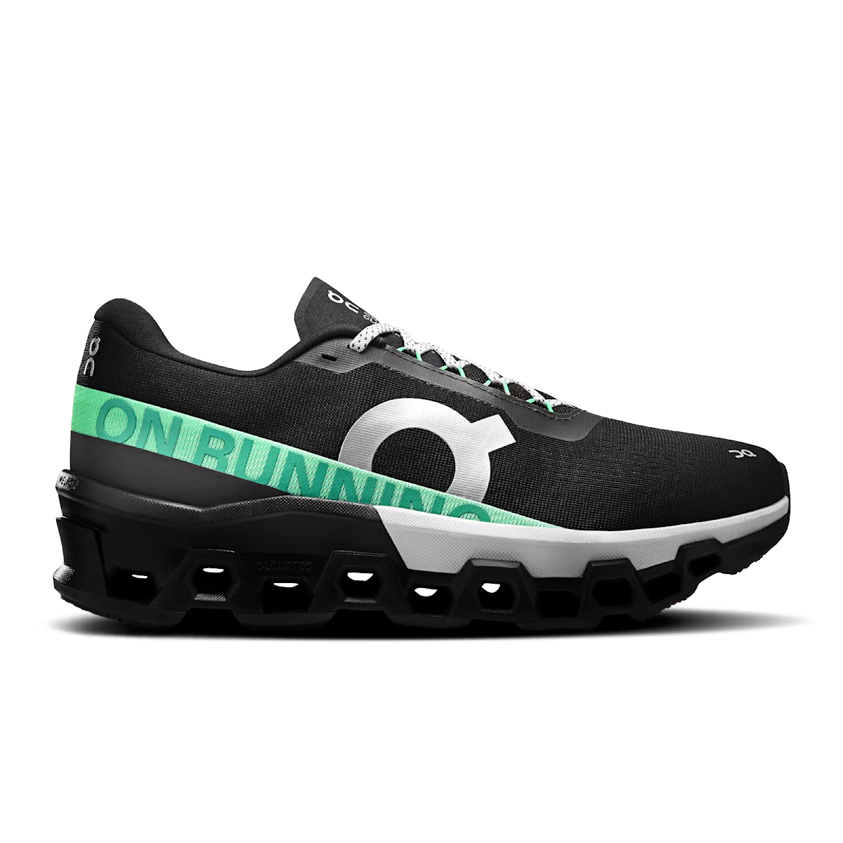 On Men Cloudmonster 2 - Black / Glacier